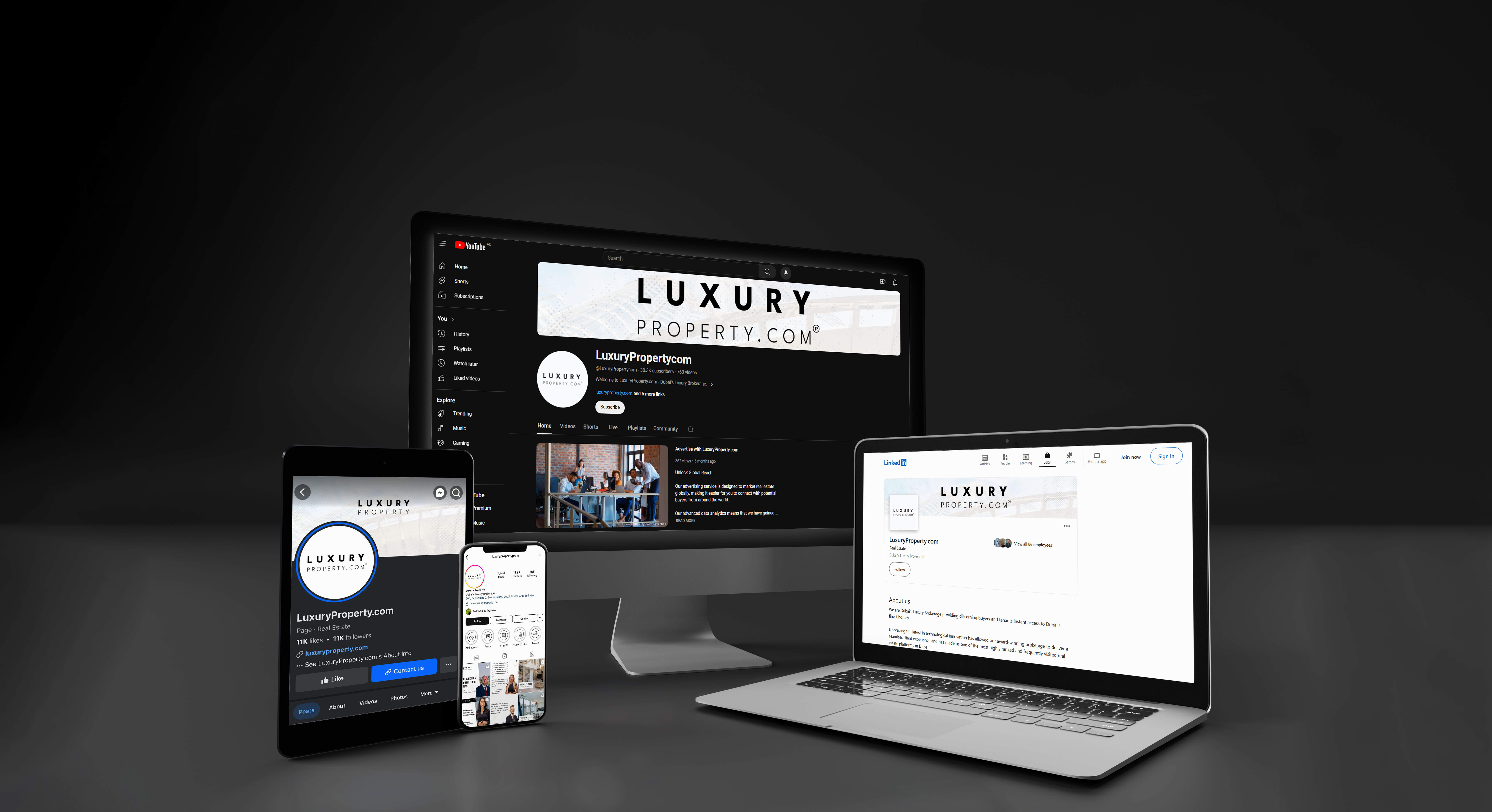 Access to Luxury Portals