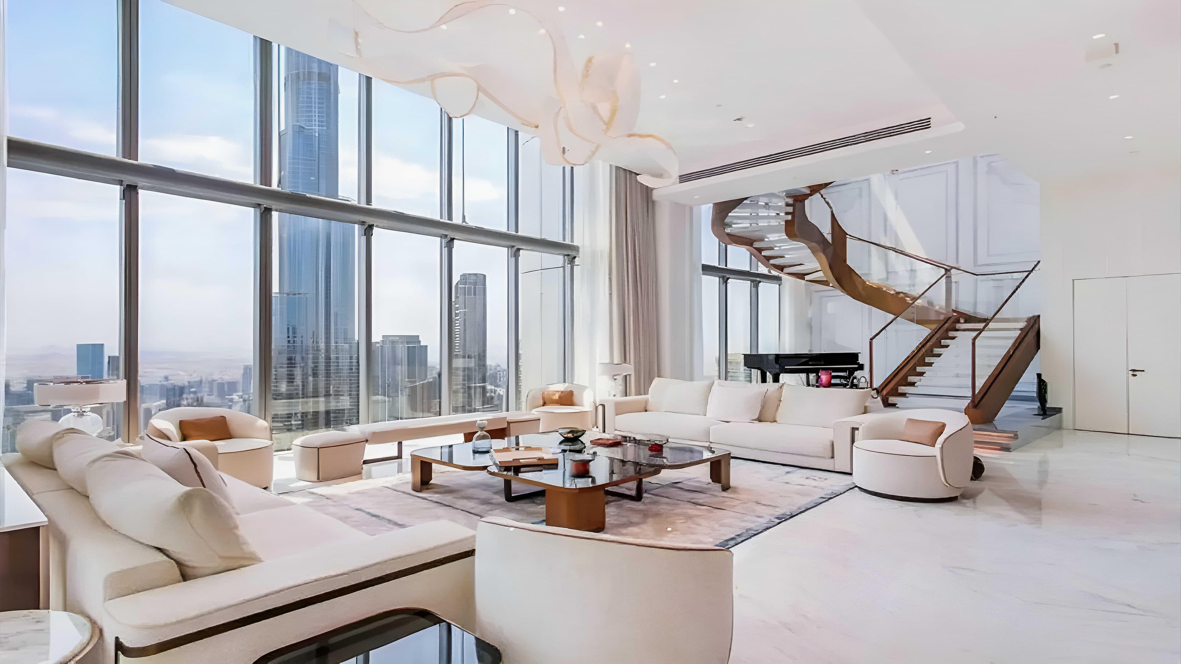 Trophy Living: Downtown Dubai Penthouses