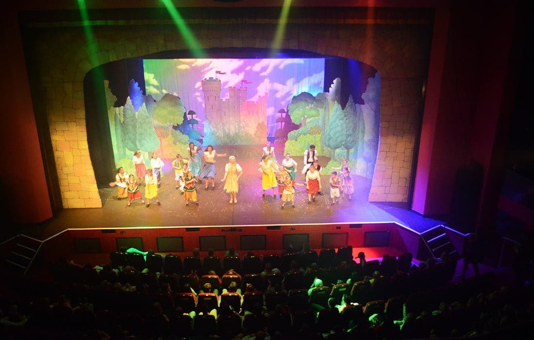 Peter Pan at Queen Elizabeth 2