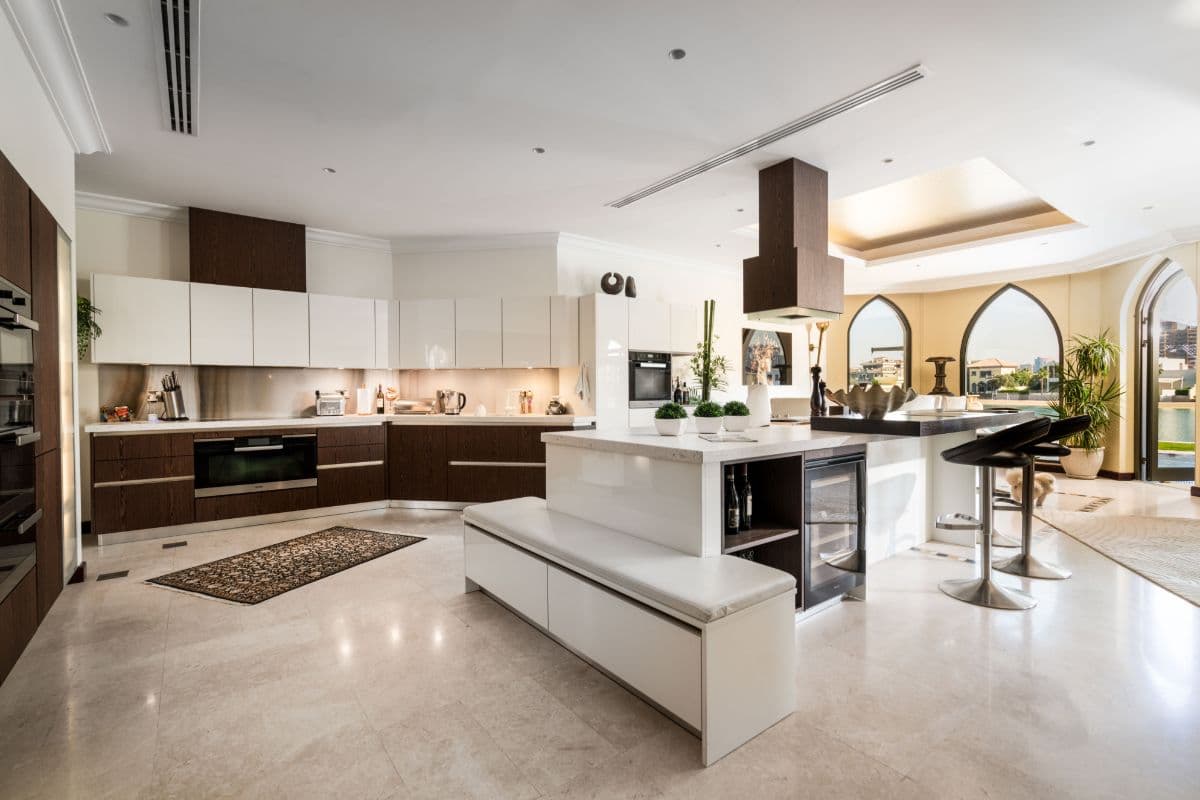 Kitchen in Garden Home