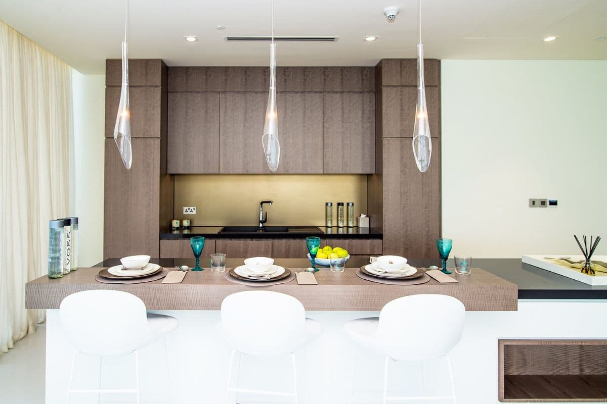 Kitchen in Serenia Residences