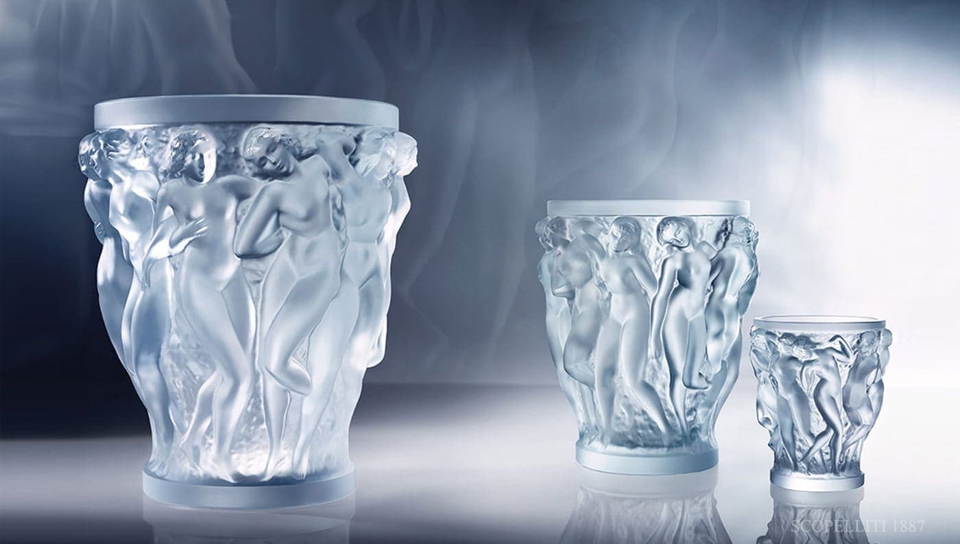 Lalique Bacchante Vase, Harrods