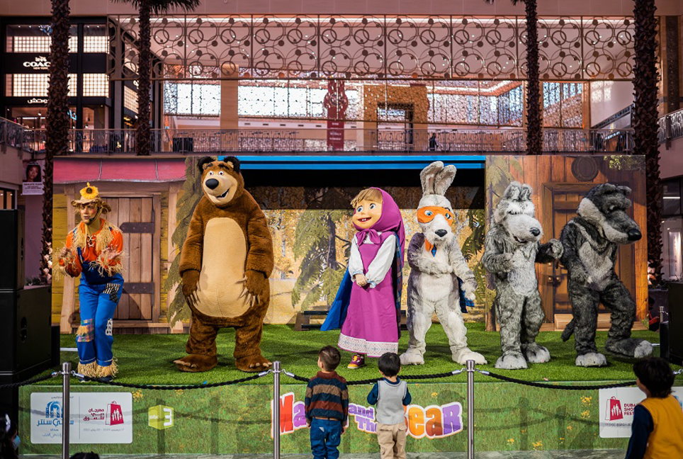 Masha And The Bear Restaurant Dubai