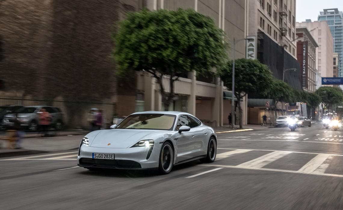Porsche Taycan Drive