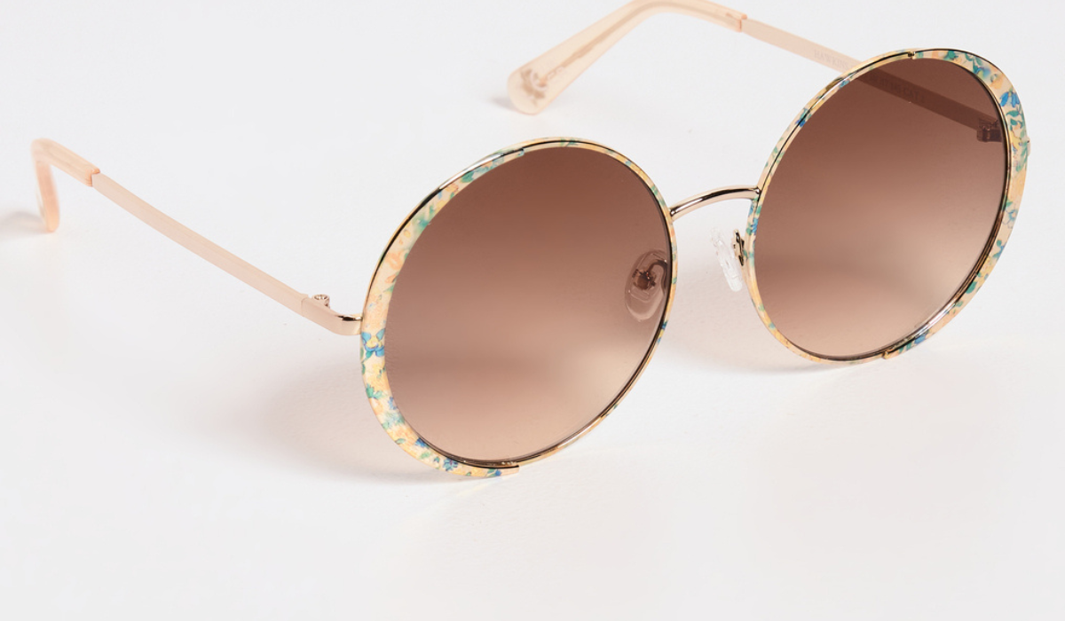 LoveShackFancy Hawkins Sunglasses