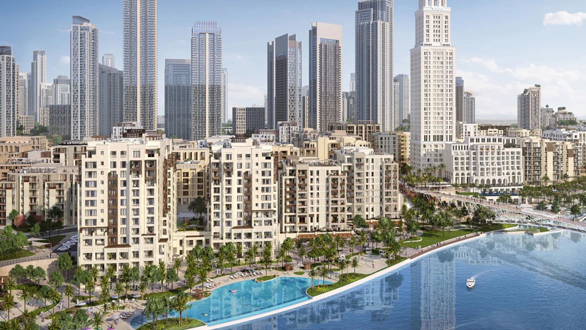 Cedar Creek Beach at Dubai Creek Harbour