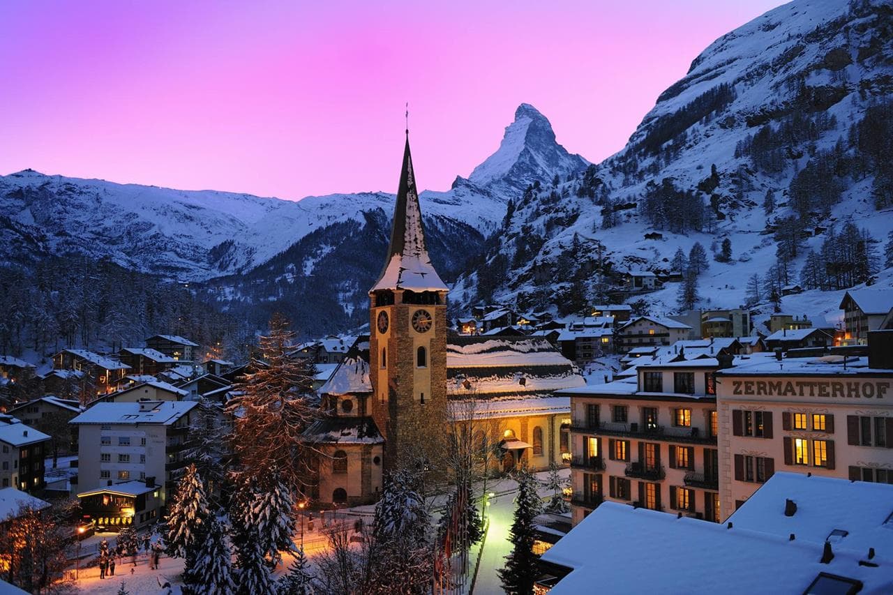 Zermatt - Most Beautiful Ski Resort In The World (Switzerland)
