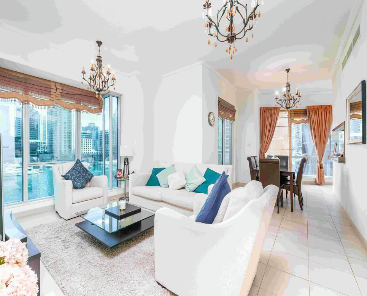 apartments with best dubai marina views