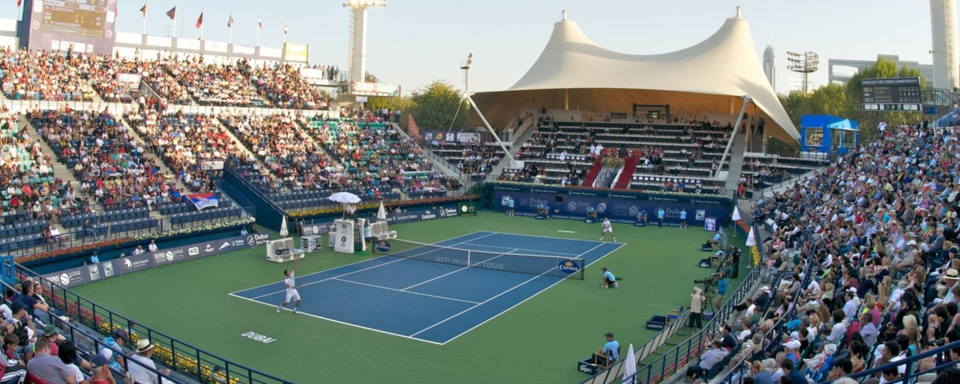 Exciting Moments at Dubai Duty Free Tennis Championship