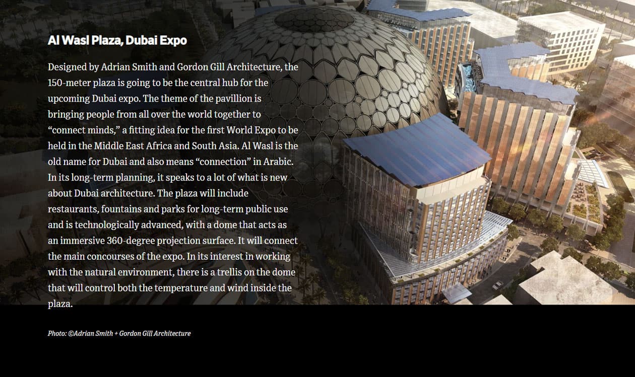 An Architecture Tour of Dubai's Design Marvel