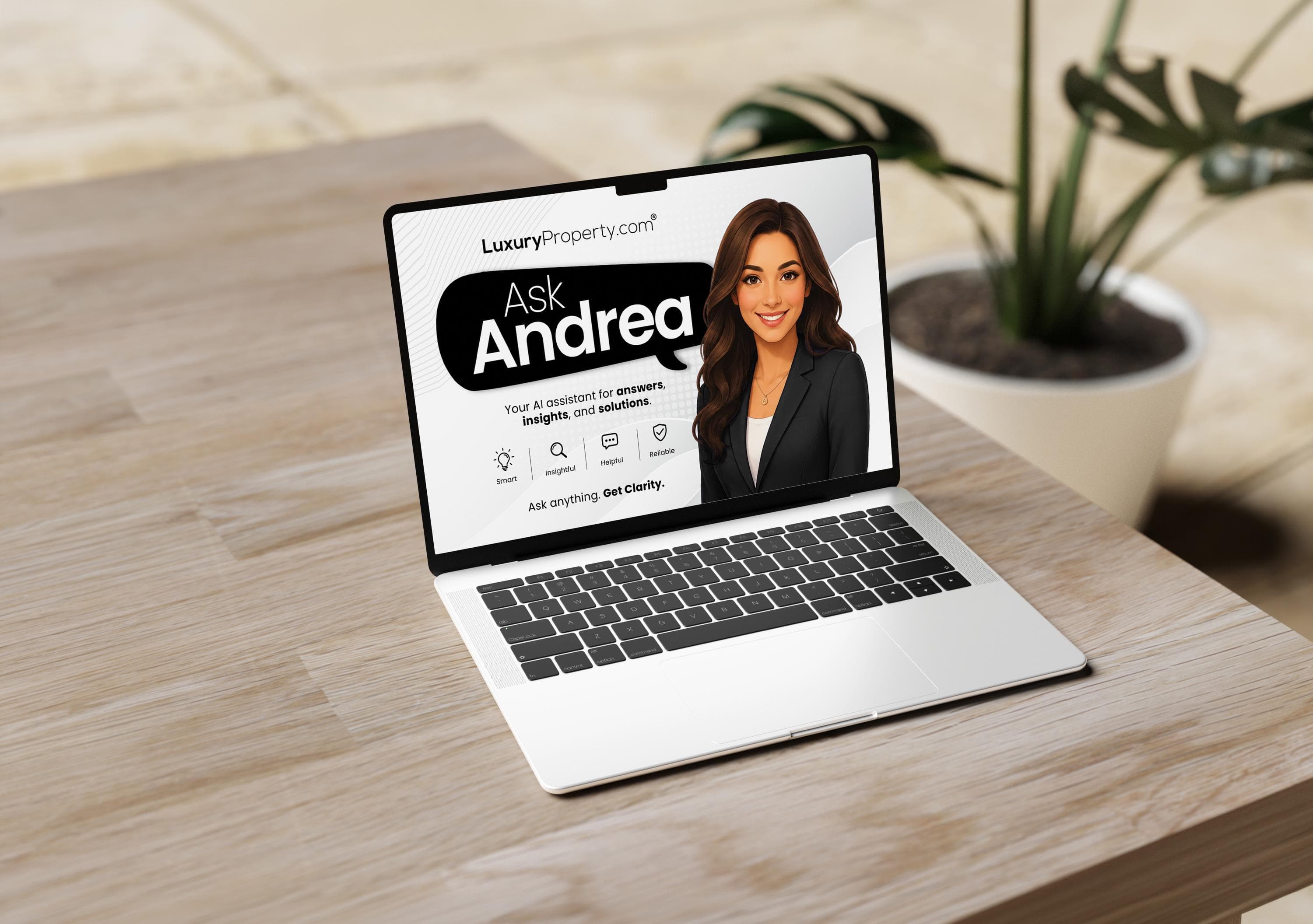 Ask Andrea — AI luxury property search by The Luxury Marketplace™ | LuxuryProperty.com