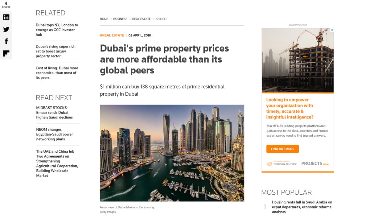 Dubai's prime property prices 02