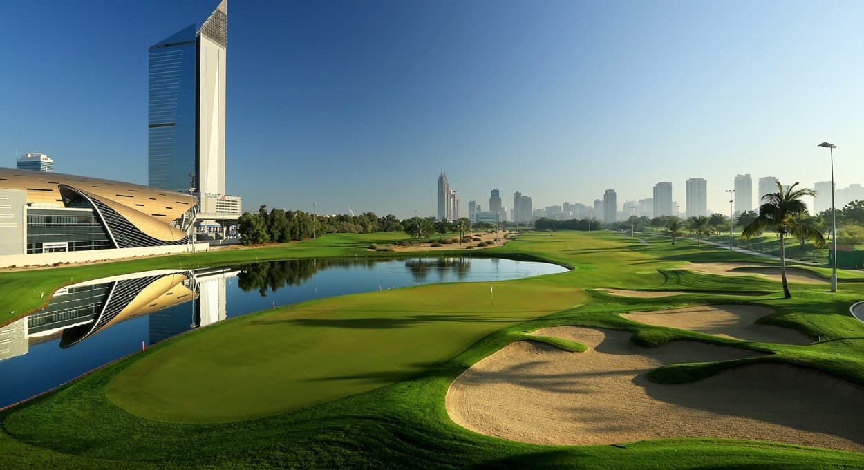 Emirates Hills Dubai Golf Course
