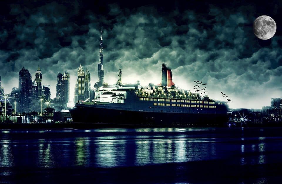 QE2 Dubai Halloween