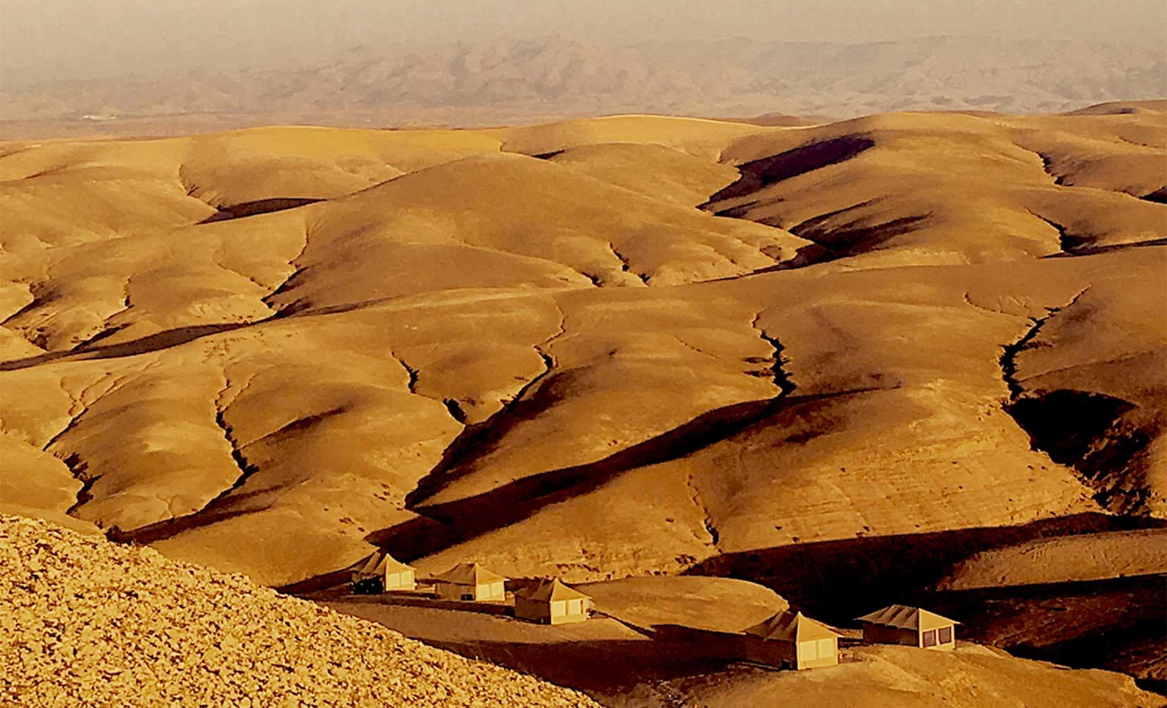 Luxury Vacation Tenting in Agafay Desert in Morocco