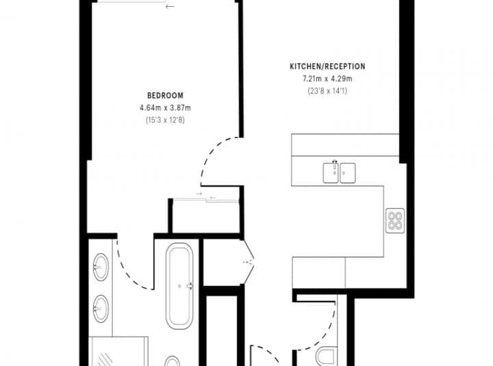 1 Bedroom Apartment For Rent Marina Gate Lp13988 1183c0d83cf87800.jpg