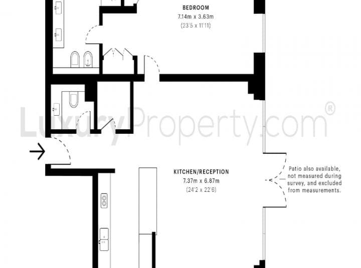 1 Bedroom Apartment For Rent Tiara Residences Lp13732 154329e8d4529e0.jpg