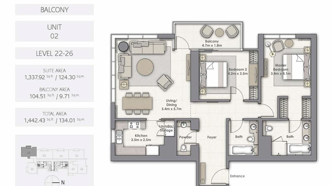 2 Bedroom Apartment For Rent Boulevard Point Lp11570 2c5e9ebecc61da00.jpg