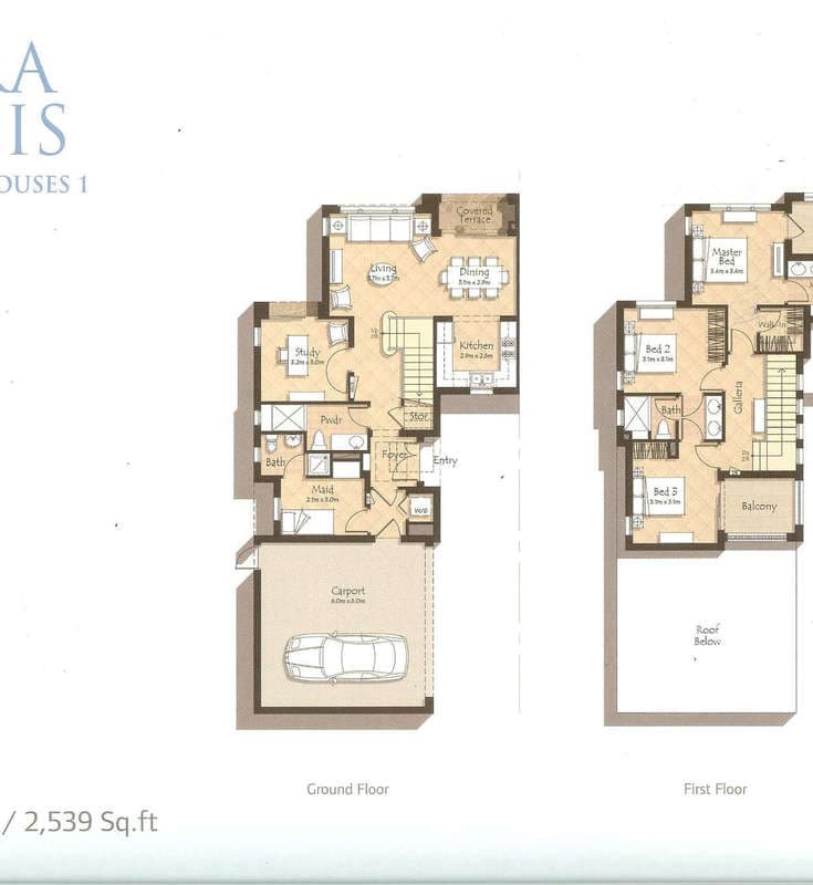 3 Bedroom Villa For Rent Mira Lp04129 2544b90fee150000.jpg