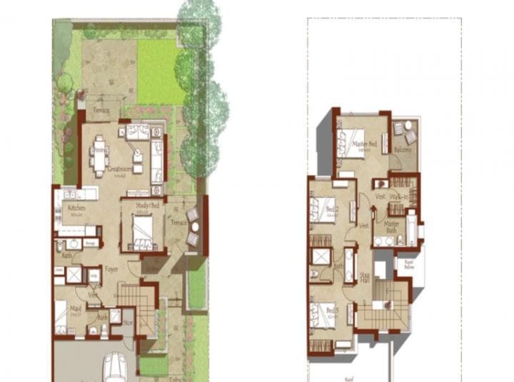 4 Bedroom Townhouse For Rent Maple At Dubai Hills Estate Lp12065 4763e9bd5800f00.jpg